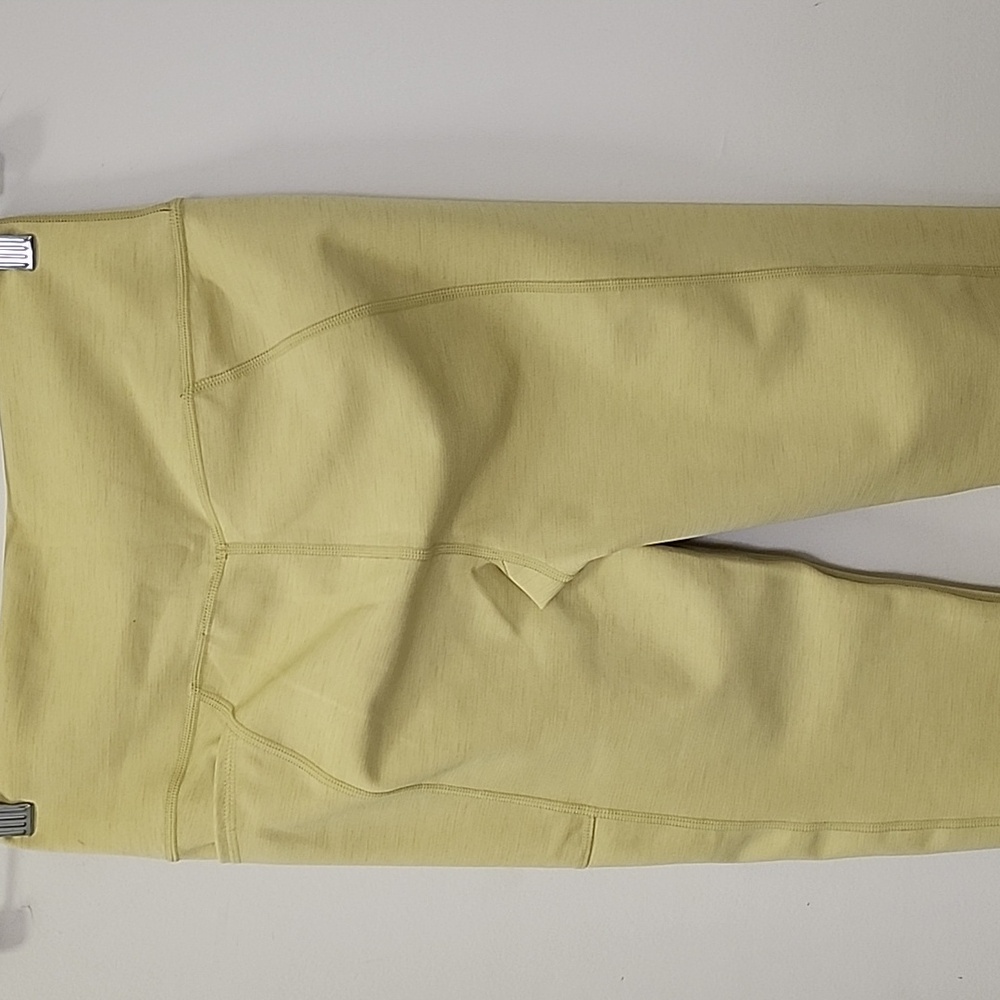 Sweaty Betty Super Sculpt 7/8 Length Leggings yellow Green Size Medium - Picture 12 of 16